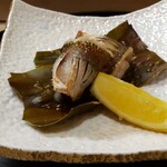 末広寿司 - ◆本カマス(長崎産)の松前焼き
            ・肉厚で旨い❗