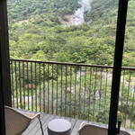 雲仙宮崎旅館 - 湯煙をあげてる