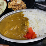 みのがさ - ミニとは思えないカレーのボリューム