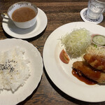 Hoshino Kakurega - 本日のおすすめ　インゲンとニンジンの豚肉巻きフライ