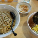 麺屋 たけ井 - つけ麺大、とろろ（長芋）トッピング