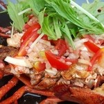 俺のフレンチ・イタリアン - 活オマールのロースト（１４８０円）。