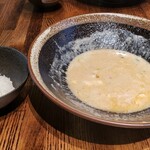 セキレイ - 丸ごとトマトのラーメンのスープを残して、ご飯を頂きました。