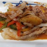 松屋 - 松屋風ロモサルタード、アップ