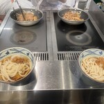 丸亀製麺 - 鬼おろし肉ぶっかけ 牛肉は即調理