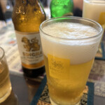 バンラック - 定番とシンハービール