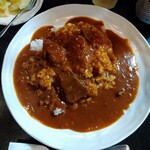 209368121 - 牛肉厚切りカレー