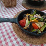 グンゲピッツァ - ピザ窯の焼き野菜