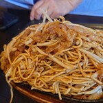 うまかもん市場 博多 武蔵 吉野ヶ里店 - これで大盛りだと?!結構お肉も乗せてくれちゃってるのに！