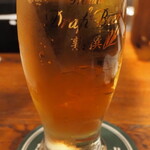 鳥扇 - 乾杯の生ビール