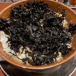 麺五郎 - 【こってり背脂磯のりラーメン　920円】磯のりまみれで麺とスープと海苔がよく絡みます！