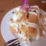 ジジチャリカフェ - ふわしゅわシフォン450円