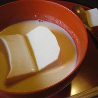 東京 芝 とうふ屋うかい - 豆水とうふ