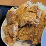 エイホウ飯店 - 鶏カラアゲ定食