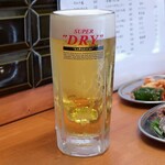 韓国酒場 もぐり - スーパードライ生ビール