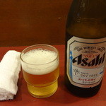 上海家庭料理 天天 - 瓶ビール：２９０円（←４８０円）