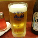 上海家庭料理 天天 - 生ビール：２９０円（←３９０円）