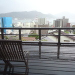 日和庵 - スカイデッキ　喫煙可です。