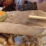 ケンチャンラーメン - 端っこチャーシューも当たりました。