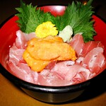 八べえ - 中トロ・生うに丼