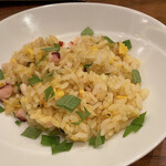 礼華 - タコと新生姜の炒飯　大葉の香り