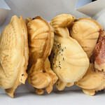 基山パーキングエリア（上り線）筑前 鯛笑 - クリーム・しろあん・ハムエッグ