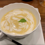 礼華 - 冷製コーンスープ