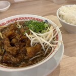 肉汁麺ススム - ラーメン＋ライス大