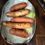 立ち酔い 超人 - 超人　ウインナー盛り