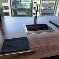 焼肉うしごろ 銀座店 - カウンター席の様子です。