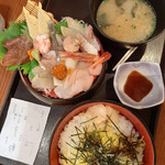 軍ちゃん 直江津店 - お魚の種類のメモがあります