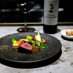 French Restaurant ensia - 国産牛ヒレのロースト　トリッパ