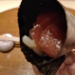 名古屋 栄 鮨 栄華 - 本マグロ手巻き