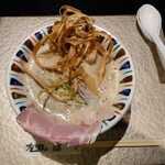 鶏Soba 座銀 にぼし店 - 煮干し吟醸nigori