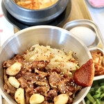 Tejun Shokudou - 特選辛カルビ丼とスンドゥブチゲ定食 ニンニク・肉マシ