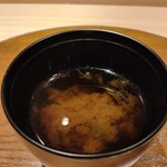 名古屋 栄 すし通 - お味噌汁