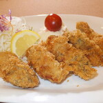 [Lunch and dinner] Fried oysters (seasonal only)