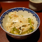 Chisou Sottaku Ito - 鯵と万願寺唐辛子のごはん