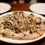 ピッツェリア レオーネ - ドルチェピッツァ チョコバナナ