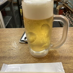 大衆酒場 増やま - 生ビール300円。安い