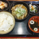 ゆで太郎 - もつ煮定食