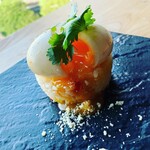 &WINE - 鶏出汁のミニリゾット