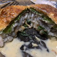 馳走西健一 - パイ包み焼き　シラスと炒め玉ねぎ