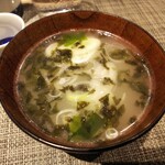 すし源 - 味噌汁