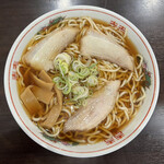 まるかいラーメン - 醤油らーめん(中) 650円