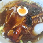麺舞 琥珀 - 広東ラーメン 880円