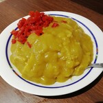 名物 万代そば - 普通カレーライス（¥490）