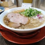 セアブラノ神 - 背脂煮干そば(太麺、煮豚チャーシュー)