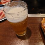 Okonomiyaki Hompo - グラスビール