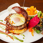 beef bacon egg burger